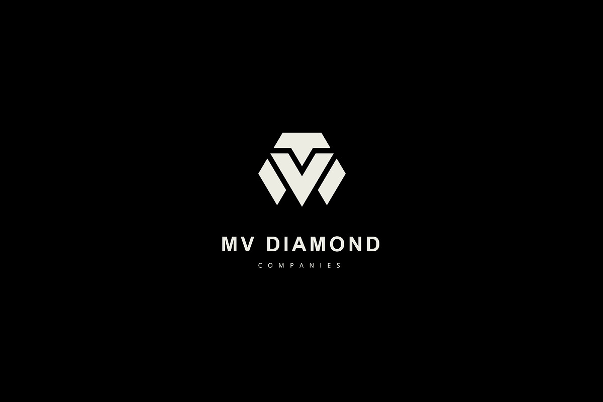 MV Diamond Logo, a Branding & Logo Template by CAIRON CREATIVESTUDIO (Photo 2 of 5)