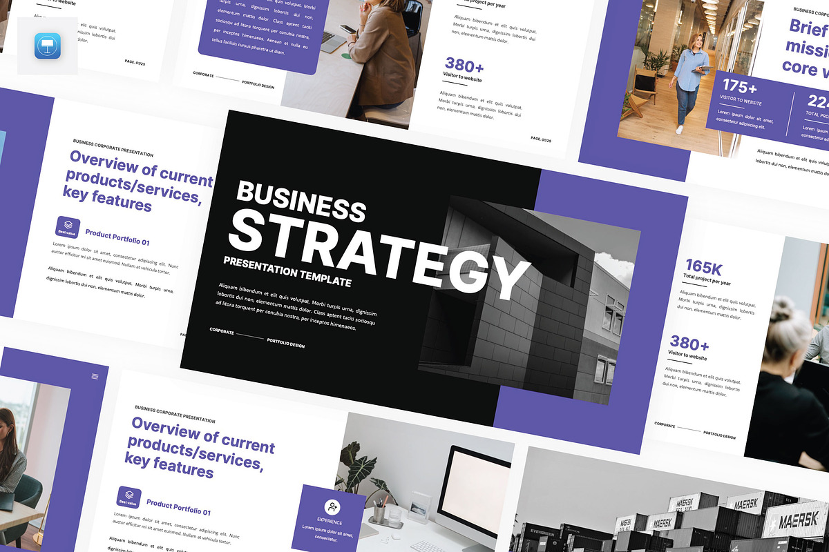 Business Strategy | Keynote Template, a Presentation Template by tebaltipislab (Photo 1 of 9)