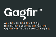 Gagfir - Modern Branding Font, a Sans Serif Font by QR Design Studio (Thumbnail 9 of 16)