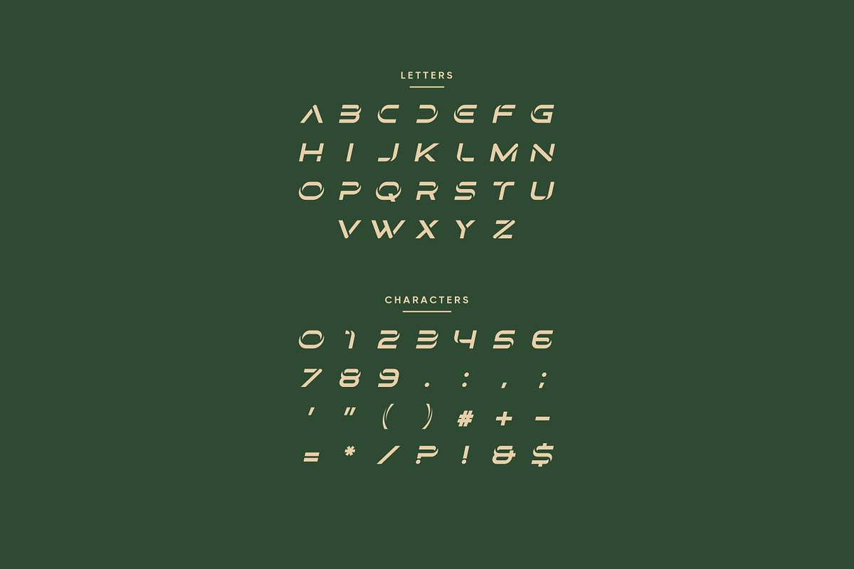 Crordo - Modern Display Typeface, a Font by Letterna (Photo 3 of 4)