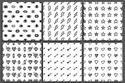 48 Hand Drawn Seamless Patterns Set, a Pattern Graphic by Stockaholic (Thumbnail 7 of 9)