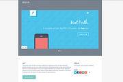 Boxia - One Page Theme, a Bootstrap Template by Theme Armada (Thumbnail 3 of 3)
