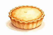 Handmade Cake & Pie Vectors, an Illustration by hafijul (Thumbnail 2 of 12)