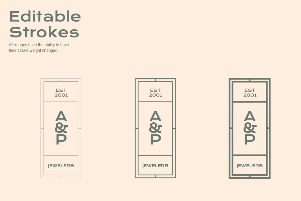 Minimalist Logo Templates, a Branding & Logo Template by ClayStudio (Photo 3 of 16)