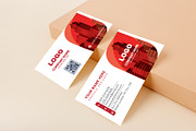 Red Simple Creative Business, a Business Card Template by Vitoria's Collection (Thumbnail 3 of 3)