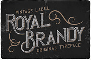 Royal Brandy typeface, a Script Font by VozzyStock (Thumbnail 5 of 7)