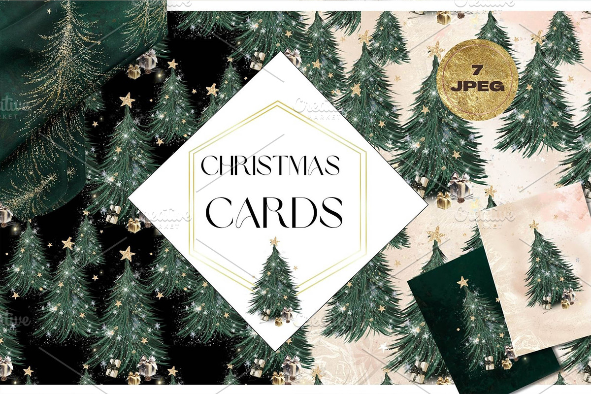 Scandinavian Christmas Bundle, a Decorative Illustration by Alisa Mikibith Art (Photo 25 of 31)