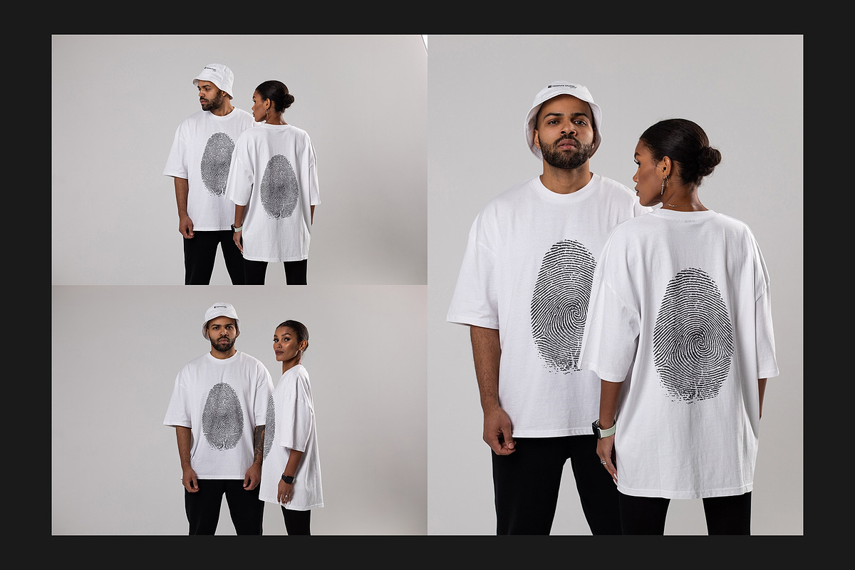 T-Shirt Mock-Up Set, a Shirt Mockup by Freeman Studio (Photo 8 of 14)