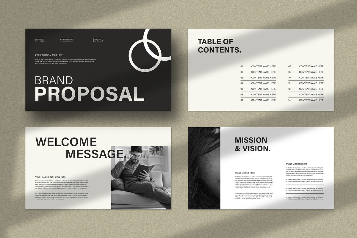 Brand Proposal Presentation Template, a Presentation Template by Artisan Vibes (Photo 10 of 10)