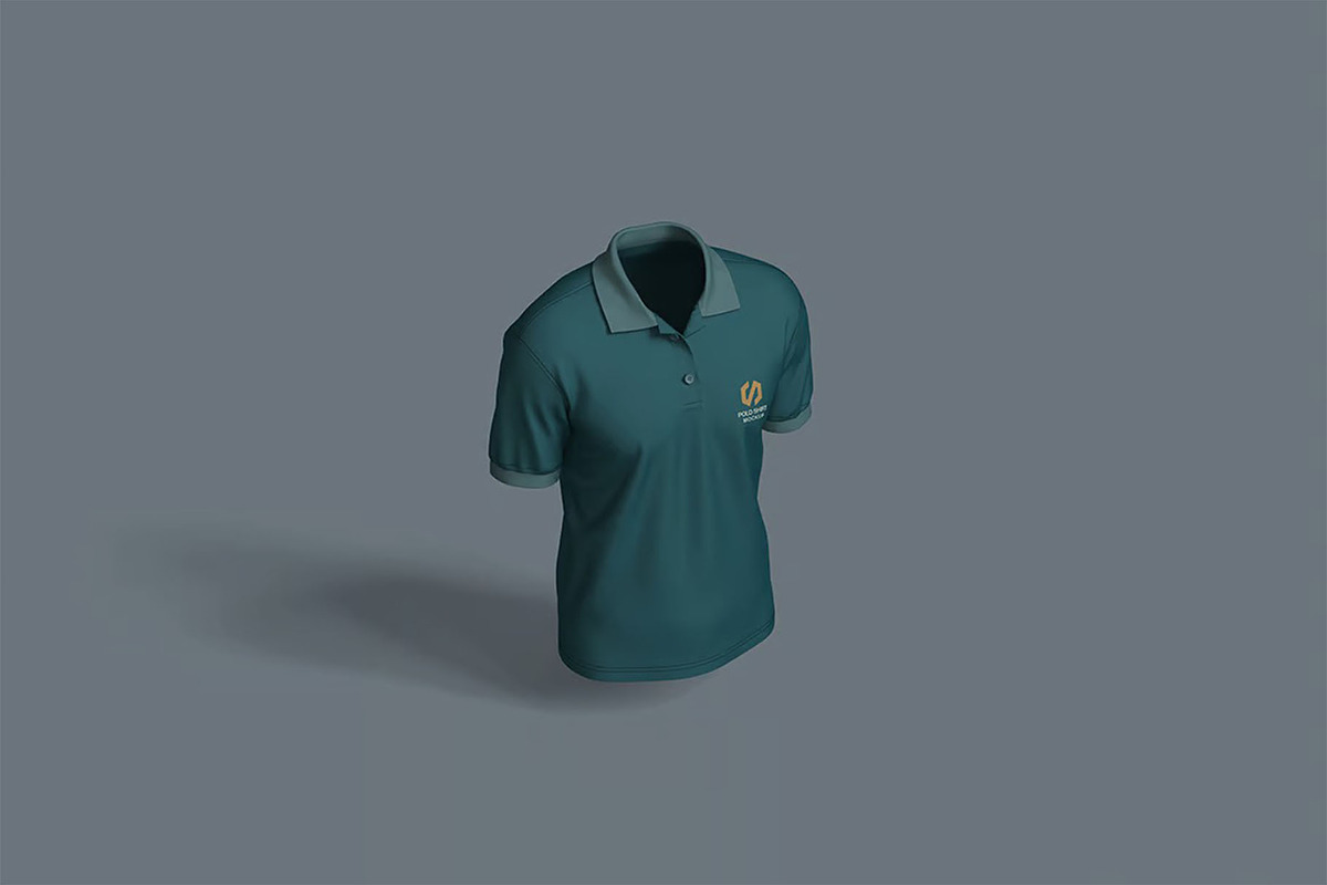 Polo Shirt Mockup, a Shirt Mockup by xcreativeartstudio (Photo 4 of 5)