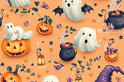 Whimsical Halloween Delight, a Background Graphic by Printable Treasure (Thumbnail 2 of 6)