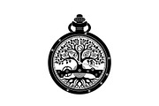 Steampunk Tree of Life Symbol Bundle, an Illustration by yasushie (Thumbnail 25 of 31)