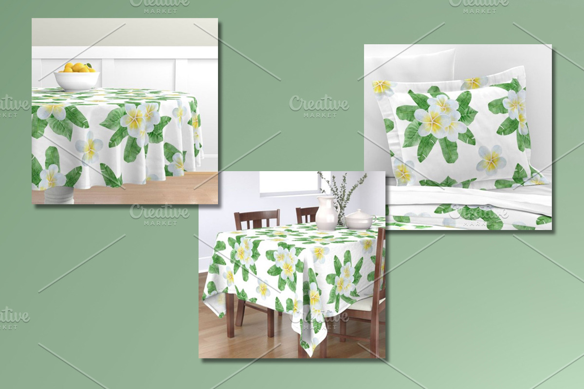 Watercolor tropical patterns, a Pattern Graphic by AV Design (Photo 6 of 7)