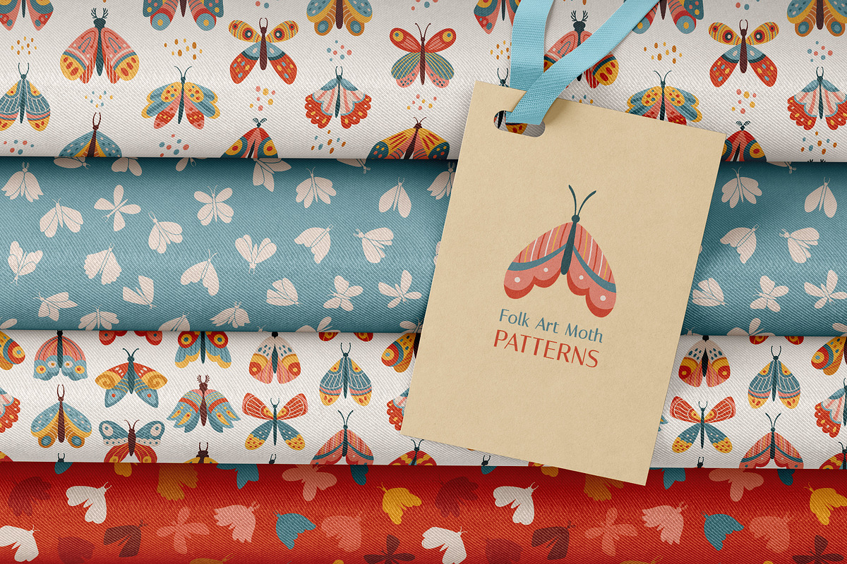 Boho butterfly Fantasy bohemian moth, an Animal Illustration by Neliakott ♥ (Photo 6 of 9)
