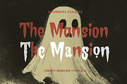 Creepy Mansion Horror Typeface, a Handwritten Font by Letterhend Studio (Thumbnail 7 of 9)