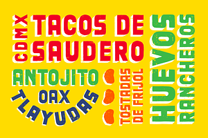 Mexicana Font Family