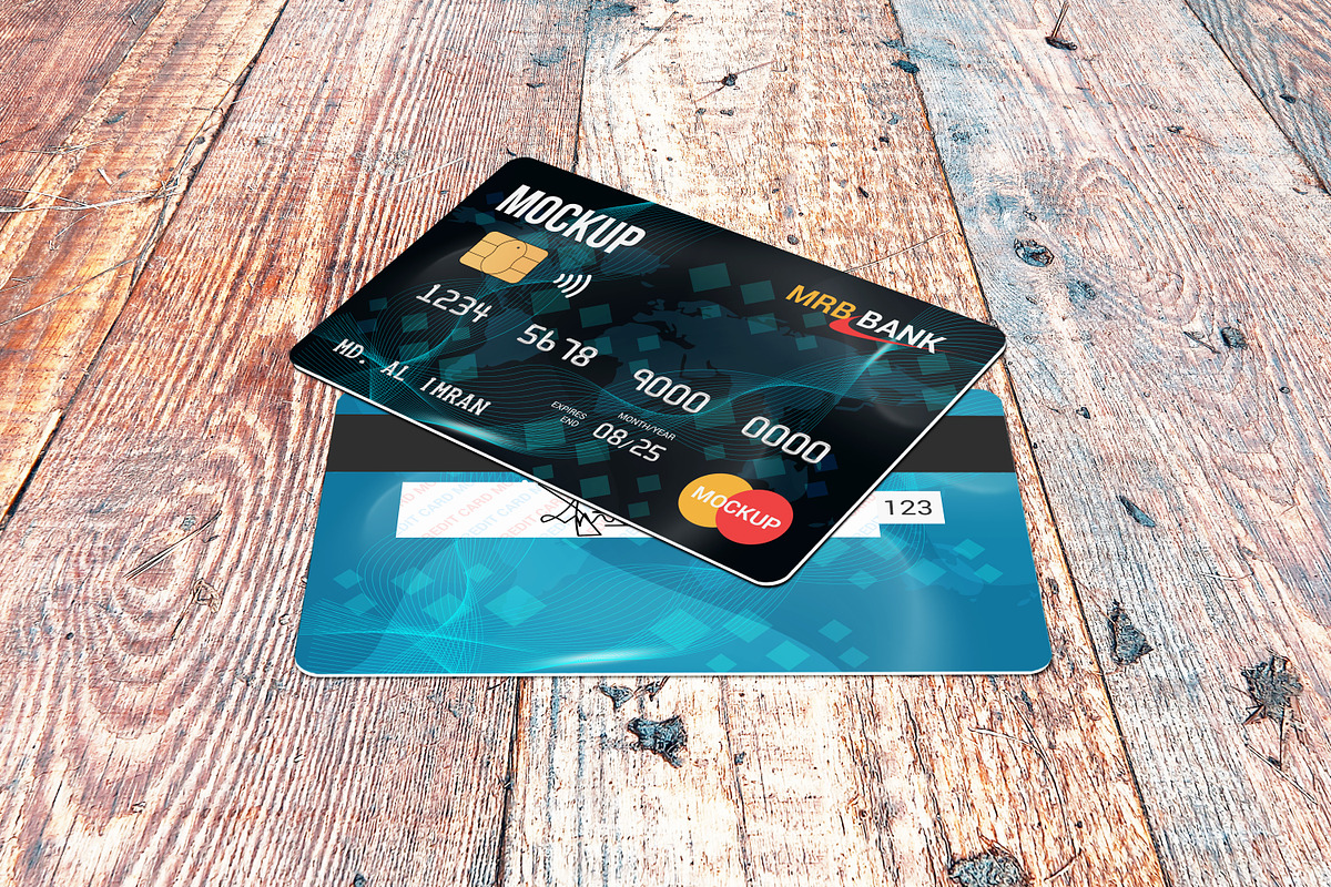 Debit Card Mockup, a Product Mockup by alimran24 (Photo 6 of 22)