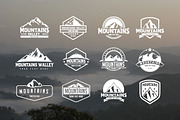 Pack of 12 mountains logo, 62 icons, an Icon by Artha Design Studio (Thumbnail 1 of 5)