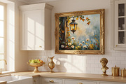 Autumn Lantern Oil Painting, a Background Graphic by Floraphoria (Thumbnail 4 of 15)