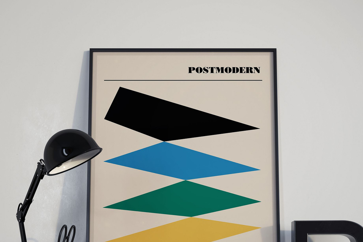 Artworks posters inspired postmodern, a Decorative Illustration by Pgmart (Photo 5 of 7)