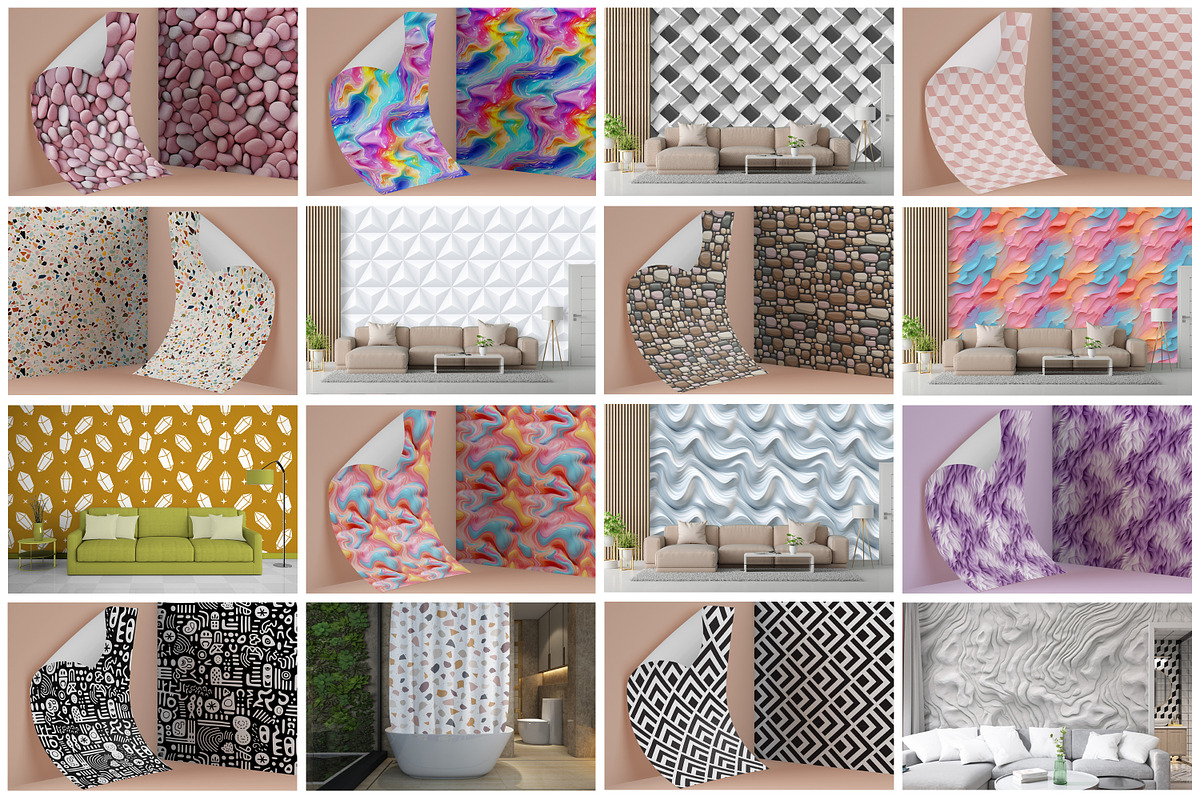 15000 Seamless Pattern Mega Bundle, a Pattern Graphic by Digital Studio (Photo 30 of 38)