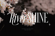 River Shine, a Serif Font by ToniStudio (Thumbnail 1 of 15)
