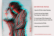 Glitch Effect Set for Photoshop., a Layer Style Add-On by ClipArtRoom (Thumbnail 2 of 7)
