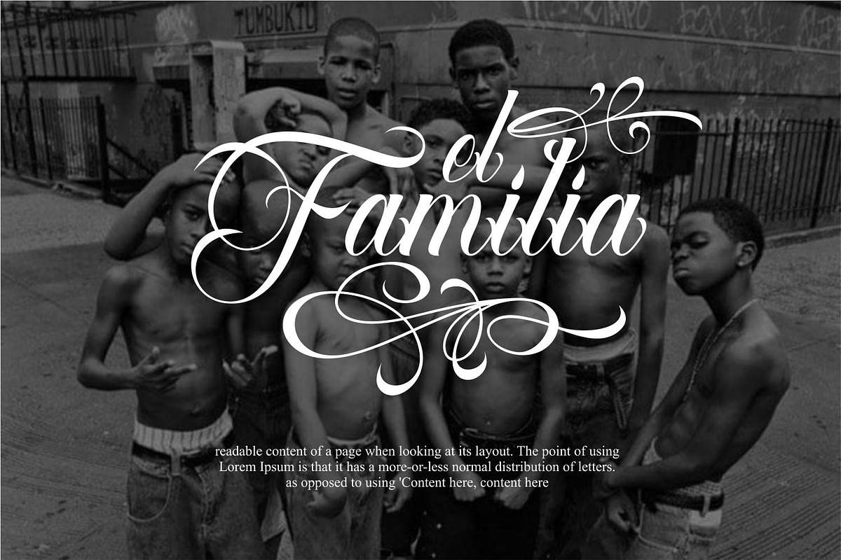 Soul Cahill Tattoo Font, a Script Font by WhymoreArt (Photo 2 of 12)