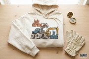 Easily Distracted By Wheels Retro, an Object Graphic by SharpMarketplace (Thumbnail 2 of 4)