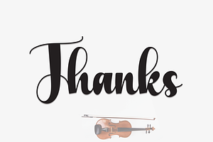 Violin Script Font