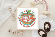 Teacher Teaching is a Work of Heart, a Work Illustration by CraftArtStudio (Thumbnail 4 of 4)