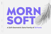 Morn Soft - Geometric Sans Serif, a Sans Serif Font by Wahyu & Sani Co. (Thumbnail 1 of 10)
