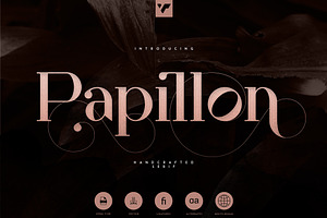 Papillon - Handcrafted Serif Font