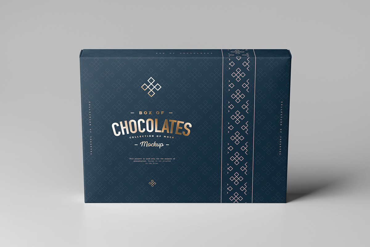Box Of Chocolates Mock-up, a Packaging Mockup by Yogurt86 (Photo 4 of 14)
