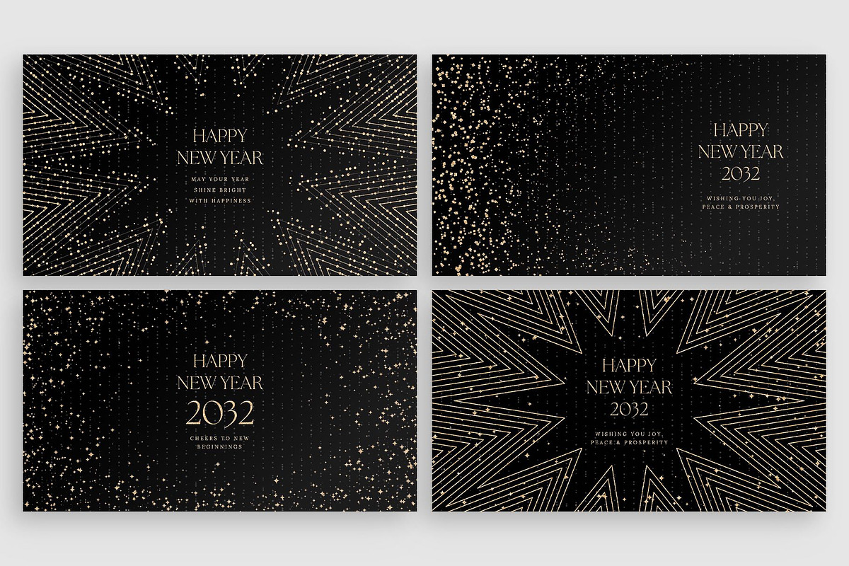 Happy New Year Backgrounds, a Flyer Template by BrandPacks (Photo 3 of 5)