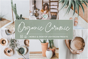 ORGANIC CERAMIC LIGHTROOM PRESETS
