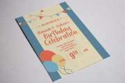Kids Birthday Invitation Design, an Invitation Template by Starline Creative (Thumbnail 4 of 4)