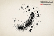 Hand Drawn Mystic & Celestial Bundle, an Object Graphic by GlitterCraft (Thumbnail 7 of 41)