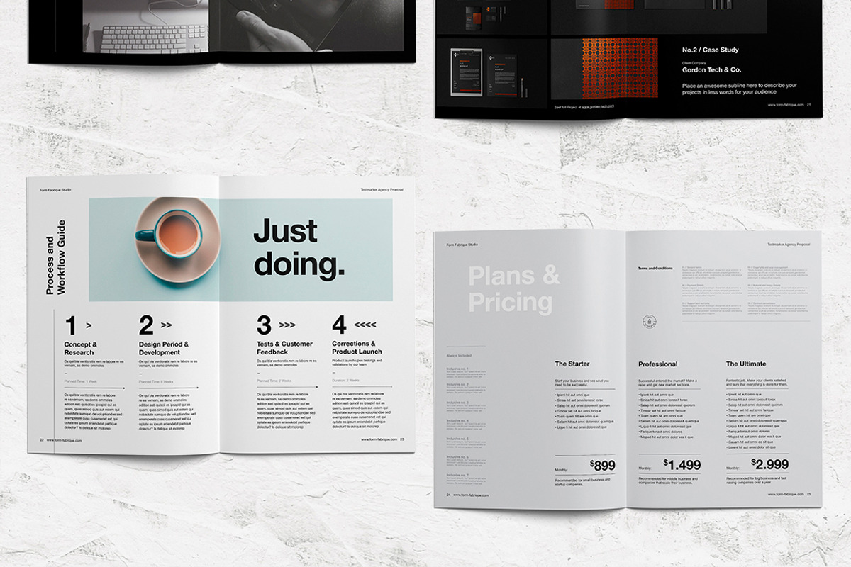 Proposal, a Brochure Template by Form Fabrique (Photo 9 of 11)