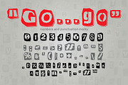 Cut News Stencil Black regular font, a Blackletter Font by Zimages (Thumbnail 4 of 7)