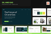 Oil and Gas Presentation, a Presentation Template by Annora Studio (Thumbnail 1 of 7)