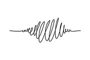 Messy scribble arrow line, an Object Illustration by Things for designers (Thumbnail 1 of 3)
