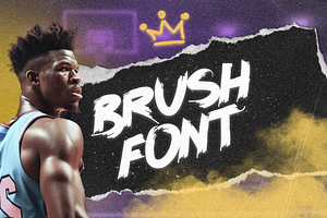 Brush Font