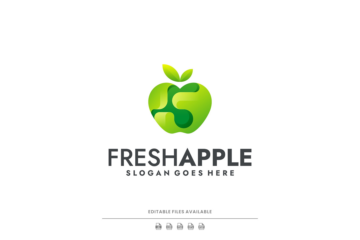 Gradient Modern Apple Logo Design, a Branding & Logo Template by Artnivora.Std (Photo 1 of 4)