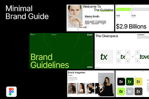 Minimal Brand Guideline - Figma