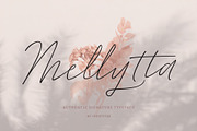 Mellytta, a Script Font by Indotitas (Thumbnail 1 of 8)