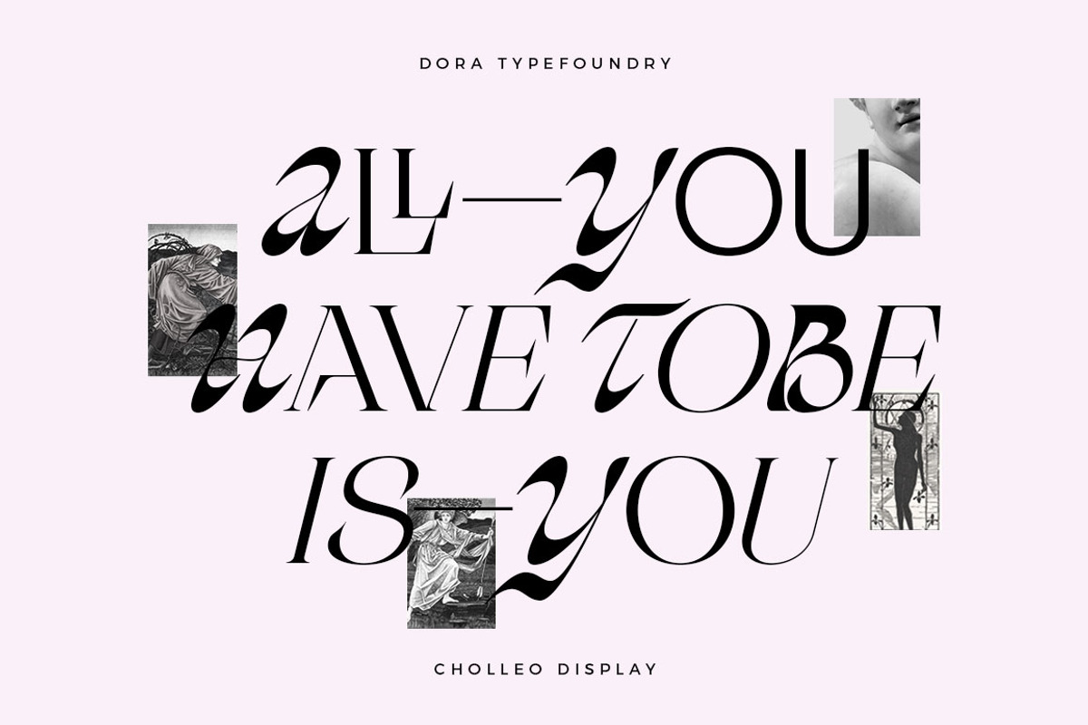 Cholleo Display, a Serif Font by Dora Typefoundry (Photo 17 of 18)