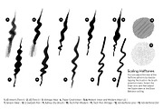 Procreate Vintage Comic Ink Brushes, a Brush Add-On by Ink Gang Boss (Thumbnail 8 of 9)