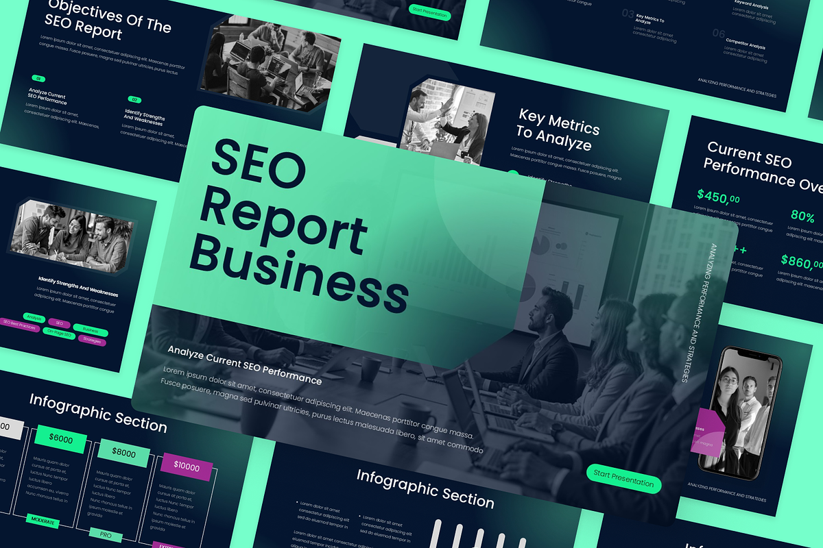 SEO Report Business preview 2