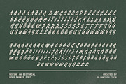 Noishe - Editorial Bold Marker Font, a Handwritten Font by Blankids Studio (Thumbnail 11 of 11)